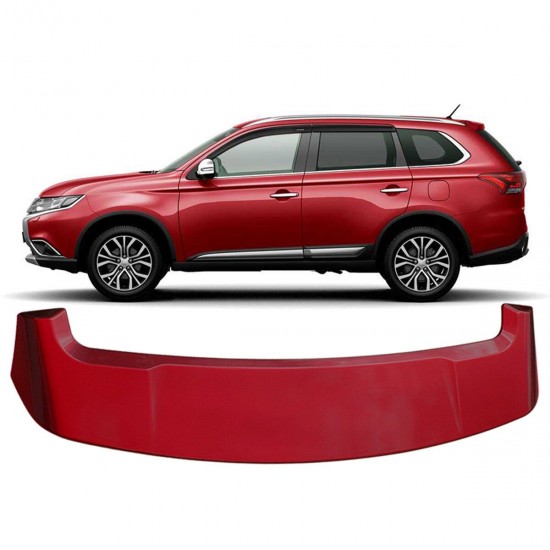 Paint Style Rear Trunk Car Spoiler Wing For Mitsubishi Outlander 2013~2018 Paint Style Rear Trunk Car Spoiler Wing For Mitsubishi Outlander 2013~2018