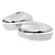 Pair Chrome Side Wing Mirror Cover Cap For Nissan Navara NP300 2015-Up Pair Chrome Side Wing Mirror Cover Cap For Nissan Navara NP300 2015-Up