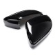 Pair Front Wing Side Car Mirror Cover Housing Cap Black For VW Golf MK6 Touran 09-15 Pair Front Wing Side Car Mirror Cover Housing Cap Black For VW Golf MK6 Touran 09-15