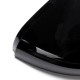 Pair Front Wing Side Car Mirror Cover Housing Cap Black For VW Golf MK6 Touran 09-15 Pair Front Wing Side Car Mirror Cover Housing Cap Black For VW Golf MK6 Touran 09-15