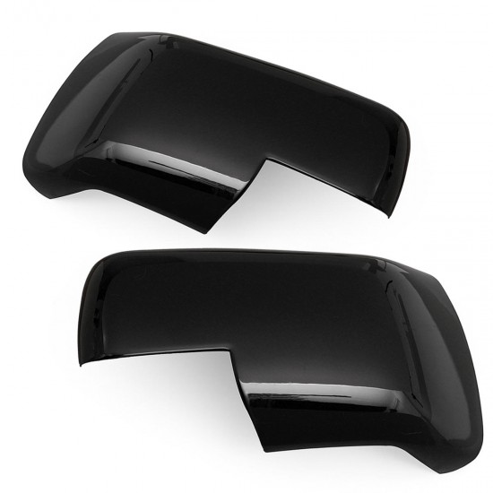 Pair Gloss Black Car Wing Side Mirror Cover For Land Rover Discovery 3 Freelander 2 Range Rover Sport Pair Gloss Black Car Wing Side Mirror Cover For Land Rover Discovery 3 Freelander 2 Range Rover Sport