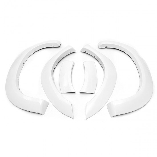 Pair New White Front Wheel Fender Flares For Toyota Hilux 2005-2011 Pair New White Front Wheel Fender Flares For Toyota Hilux 2005-2011