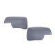 Pair Primer Wing Side Mirrors Covers For Land Rover Discovery 3 Freelander 2