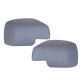 Pair Primer Wing Side Mirrors Covers For Land Rover Discovery 3 Freelander 2