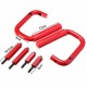 Pair Red CR-V Wild Bar Front Grab Handle Car Interior Grip For 2007-2016 Jeep Wrangler Pair Red CR-V Wild Bar Front Grab Handle Car Interior Grip For 2007-2016 Jeep Wrangler