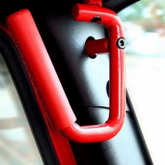 Pair Red CR-V Wild Bar Front Grab Handle Car Interior Grip For 2007-2016 Jeep Wrangler Pair Red CR-V Wild Bar Front Grab Handle Car Interior Grip For 2007-2016 Jeep Wrangler
