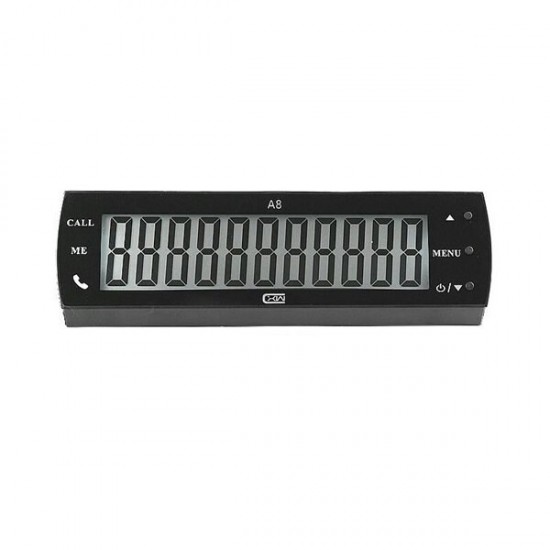 Phone Number & Date & Time Car Parking Moving Phone Number Digital Display Device
