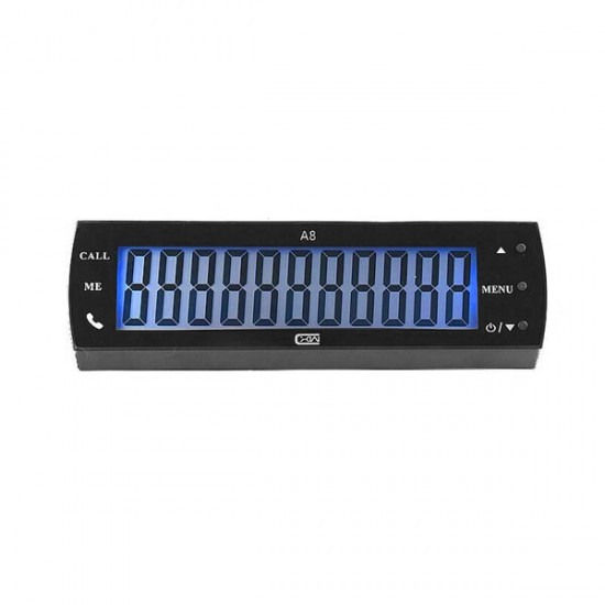 Phone Number & Date & Time Car Parking Moving Phone Number Digital Display Device