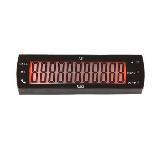 Phone Number & Date & Time Car Parking Moving Phone Number Digital Display Device