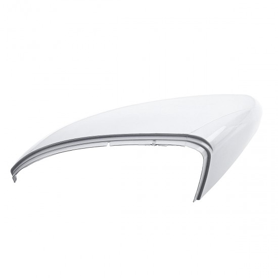 Pure White Left or Right Side Car Mirror Cover Caps For Volkswagen Golf MK7 GTI TSI 14-17 Pure White Left or Right Side Car Mirror Cover Caps For Volkswagen Golf MK7 GTI TSI 14-17