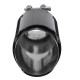 Real Carbon Fiber Auto SUV Exhaust Muffler End Tips For Car 63mm-89mm Gloss Real Carbon Fiber Auto SUV Exhaust Muffler End Tips For Car 63mm-89mm Gloss