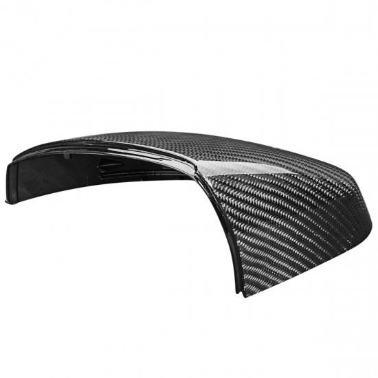 Real Carbon Fiber Side Car Mirror Replacement Caps Cover for AUDI A3 S3 RS3 Real Carbon Fiber Side Car Mirror Replacement Caps Cover for AUDI A3 S3 RS3