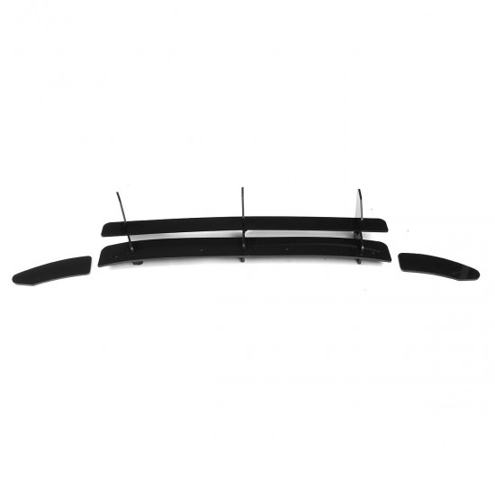 Rear Bumper Diffuser with Rear Side Splitters For Volkswagen Golf MK7.5 R Rear Bumper Diffuser with Rear Side Splitters For Volkswagen Golf MK7.5 R