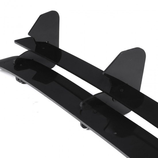 Rear Bumper Diffuser with Rear Side Splitters For Volkswagen Golf MK7.5 R Rear Bumper Diffuser with Rear Side Splitters For Volkswagen Golf MK7.5 R