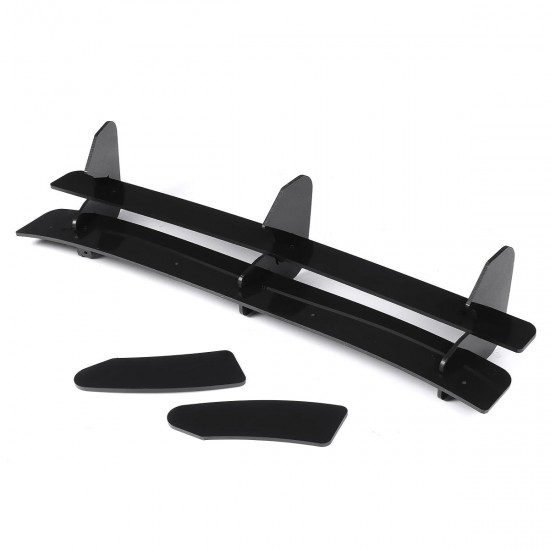 Rear Bumper Diffuser with Rear Side Splitters For Volkswagen Golf MK7.5 R Rear Bumper Diffuser with Rear Side Splitters For Volkswagen Golf MK7.5 R
