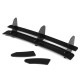 Rear Bumper Diffuser with Rear Side Splitters For Volkswagen Golf MK7.5 R Rear Bumper Diffuser with Rear Side Splitters For Volkswagen Golf MK7.5 R