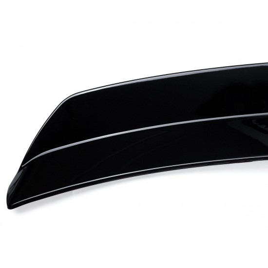 Rear Roof Spoiler Wing Glossy Black For Volkswagen VW Golf 7 MK75 VII GTI R Rline 2014-2019