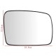 Right Driver Side Heated Mirror Glass For Range Rover Vogue Freelander 2 Discovery 3