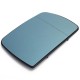 Right Side Car Door Wing Heated Mirror Glass Blue Tinted for BMW X5 E53 1999-2006 Right Side Car Door Wing Heated Mirror Glass Blue Tinted for BMW X5 E53 1999-2006