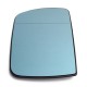Right Side Car Door Wing Heated Mirror Glass Blue Tinted for BMW X5 E53 1999-2006 Right Side Car Door Wing Heated Mirror Glass Blue Tinted for BMW X5 E53 1999-2006