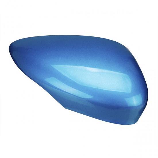 Right Side Mirror Cover Cap Blue For Fiesta MK7 2008-2017 Right Side Mirror Cover Cap Blue For Fiesta MK7 2008-2017