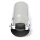 Round Universal Fits Car Stainless Steel Exhaust Tailpipe Tip Muffler Chrome Round Universal Fits Car Stainless Steel Exhaust Tailpipe Tip Muffler Chrome