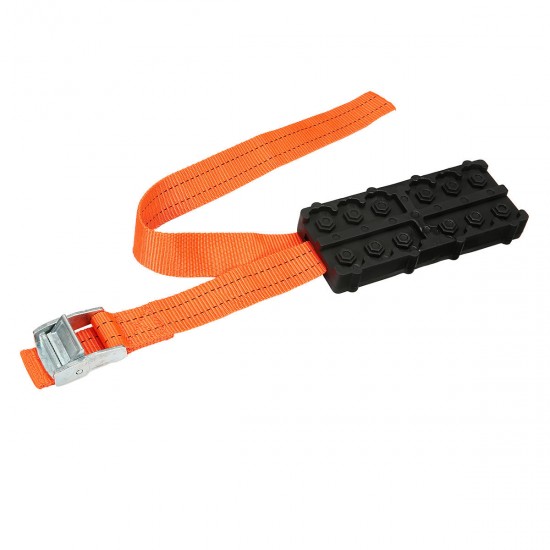 Rubber Winter Emergency Car Snow Chain Truck SUV Wheel Tire Anti-skid Block Safety Driving for Mud Sand Offroad