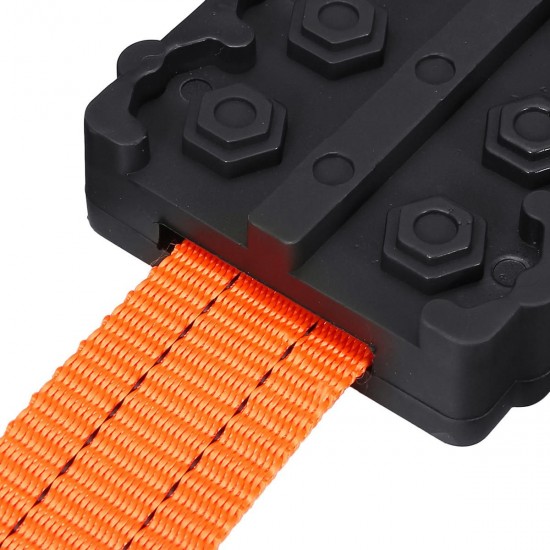 Rubber Winter Emergency Car Snow Chain Truck SUV Wheel Tire Anti-skid Block Safety Driving for Mud Sand Offroad Rubber Winter Emergency Car Snow Chain Truck SUV Wheel Tire Anti-skid Block Safety Driving for Mud Sand Offroad