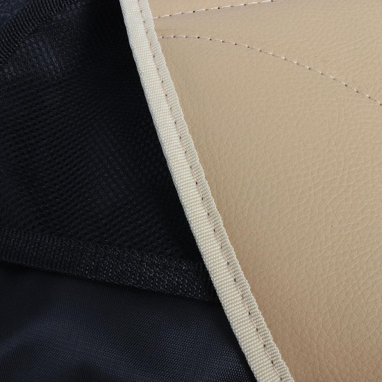 Single Short Beige 45cm Leather with Pocket Baby Mat Non-slip Wear-resistant Car Seat Cushion Single Short Beige 45cm Leather with Pocket Baby Mat Non-slip Wear-resistant Car Seat Cushion