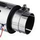 Stainless Exhaust Muffler Tip 63mm IN 89mm OUT With Blue Red LED Light Clamp-on Stainless Exhaust Muffler Tip 63mm IN 89mm OUT With Blue Red LED Light Clamp-on
