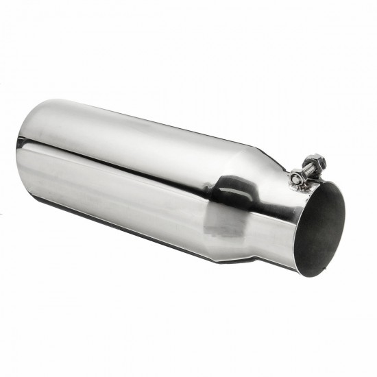 Stainless Steel 3 Inch Inlet 4 Inch Outlet 12inch Long Bolt On Diesel Exhaust Muffler Stainless Steel 3 Inch Inlet 4 Inch Outlet 12inch Long Bolt On Diesel Exhaust Muffler