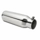 Stainless Steel 3 Inch Inlet 4 Inch Outlet 12inch Long Bolt On Diesel Exhaust Muffler