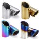 Stainless Steel Car Exhaust Muffler Tail Pipe Tip Pair For Audi Q5 A1 A3 A5 A4 B8