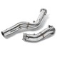 Stainless Steel Car Modified Exhaust Pipe For BMW F80 M3 / F82 F83 M4 / F87 M2 Competition S55 Engine Models Stainless Steel Car Modified Exhaust Pipe For BMW F80 M3 / F82 F83 M4 / F87 M2 Competition S55 Engine Models