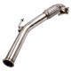 Stainless Steel Exhaust Muffler Decat Downpipe For VW Golf MK5 MK6 2.0 GTI 2005-2012 Stainless Steel Exhaust Muffler Decat Downpipe For VW Golf MK5 MK6 2.0 GTI 2005-2012