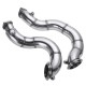 Stainless Steel Exhaust Pipe Muffler Decat Downpipe for BMW N54 E90 E91 E92 E93 E82 135i 335i Twin 2007 2008 2009 2010