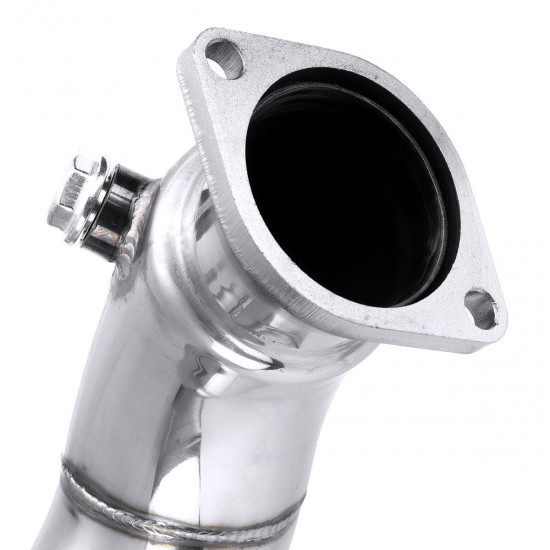 Stainless Steel Exhaust Pipe Muffler Decat Downpipe for BMW N54 E90 E91 E92 E93 E82 135i 335i Twin 2007 2008 2009 2010 Stainless Steel Exhaust Pipe Muffler Decat Downpipe for BMW N54 E90 E91 E92 E93 E82 135i 335i Twin 2007 2008 2009 2010