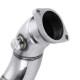 Stainless Steel Exhaust Pipe Muffler Decat Downpipe for BMW N54 E90 E91 E92 E93 E82 135i 335i Twin 2007 2008 2009 2010 Stainless Steel Exhaust Pipe Muffler Decat Downpipe for BMW N54 E90 E91 E92 E93 E82 135i 335i Twin 2007 2008 2009 2010