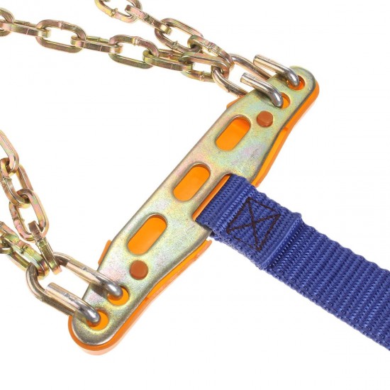 Steel Winter Car Snow Chain Storage Bag Truck Wheel Tire Anti-skid Safety Belt X-Crain Structure Safe Driving For Ice Sand Muddy Offroad Steel Winter Car Snow Chain Storage Bag Truck Wheel Tire Anti-skid Safety Belt X-Crain Structure Safe Driving For Ice Sand Muddy Offroad