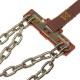 Steel Winter Emergency Car Snow Chain Truck Wheel Tyre Anti-skid Safety Belt S/L Safe Driving For Ice Sand Muddy Offroad Steel Winter Emergency Car Snow Chain Truck Wheel Tyre Anti-skid Safety Belt S/L Safe Driving For Ice Sand Muddy Offroad