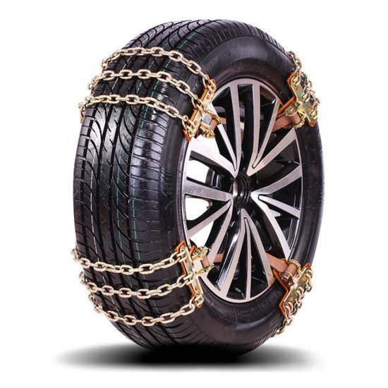 Steel Winter Emergency Snow Chain Truck Car Tyre Wheel Anti-skid Safety Belt Safe Driving For Ice Sand Muddy Offroad Steel Winter Emergency Snow Chain Truck Car Tyre Wheel Anti-skid Safety Belt Safe Driving For Ice Sand Muddy Offroad