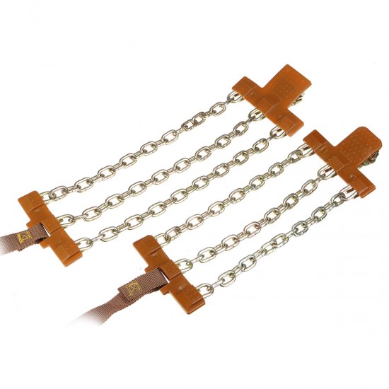 Steel Winter Emergency Snow Chain Truck Car Tyre Wheel Anti-skid Safety Belt Safe Driving For Ice Sand Muddy Offroad Steel Winter Emergency Snow Chain Truck Car Tyre Wheel Anti-skid Safety Belt Safe Driving For Ice Sand Muddy Offroad