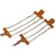 Steel Winter Emergency Snow Chain Truck Car Tyre Wheel Anti-skid Safety Belt Safe Driving For Ice Sand Muddy Offroad Steel Winter Emergency Snow Chain Truck Car Tyre Wheel Anti-skid Safety Belt Safe Driving For Ice Sand Muddy Offroad