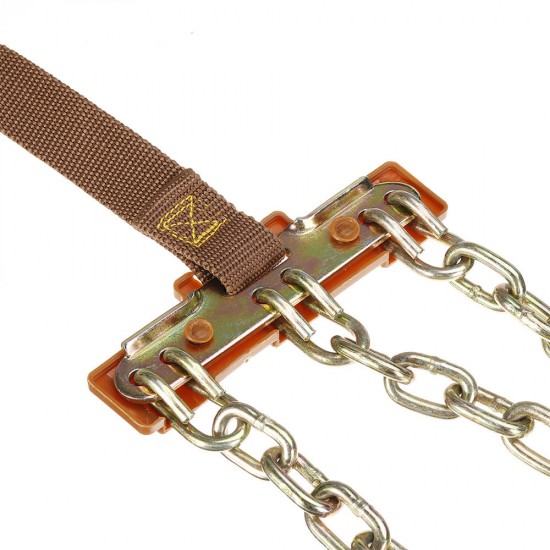 Steel Winter Emergency Snow Chain Truck Car Tyre Wheel Anti-skid Safety Belt Safe Driving For Ice Sand Muddy Offroad Steel Winter Emergency Snow Chain Truck Car Tyre Wheel Anti-skid Safety Belt Safe Driving For Ice Sand Muddy Offroad