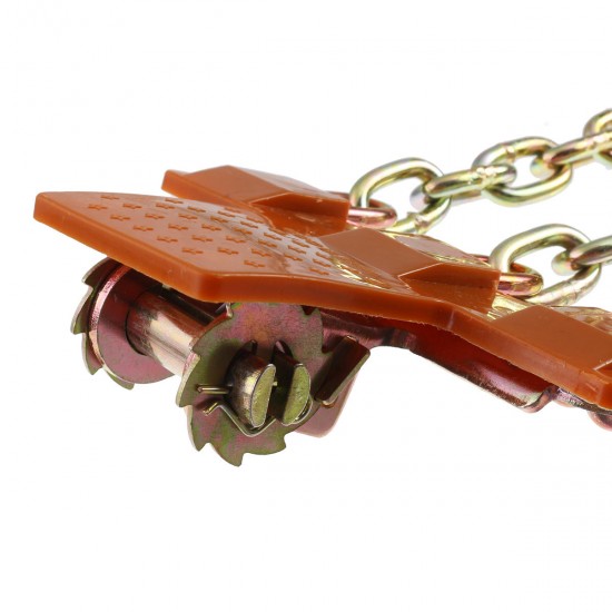 Steel Winter Emergency Snow Chain with Gloves Tools Truck Car Wheel Tyre Anti-skid Safety Belt Safe Driving For Ice Sand Muddy Offroad Steel Winter Emergency Snow Chain with Gloves Tools Truck Car Wheel Tyre Anti-skid Safety Belt Safe Driving For Ice Sand Muddy Offroad