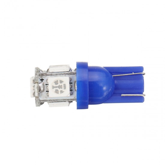 T10 194 LED Bulb For Instrument Gauge Cluster Dash Light W Sockets