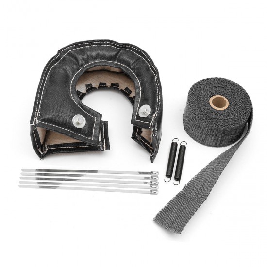 TB-B2-004 T3 Racing Turbocharger Shield Heat Blanket 5cm x 5m Manifold Downpipe Wrap TB-B2-004 T3 Racing Turbocharger Shield Heat Blanket 5cm x 5m Manifold Downpipe Wrap