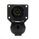 T21848 USA 7 Way Socket Round Trailer Connetor RV Light Plug Conenetor Vehicle End Female T21848 USA 7 Way Socket Round Trailer Connetor RV Light Plug Conenetor Vehicle End Female