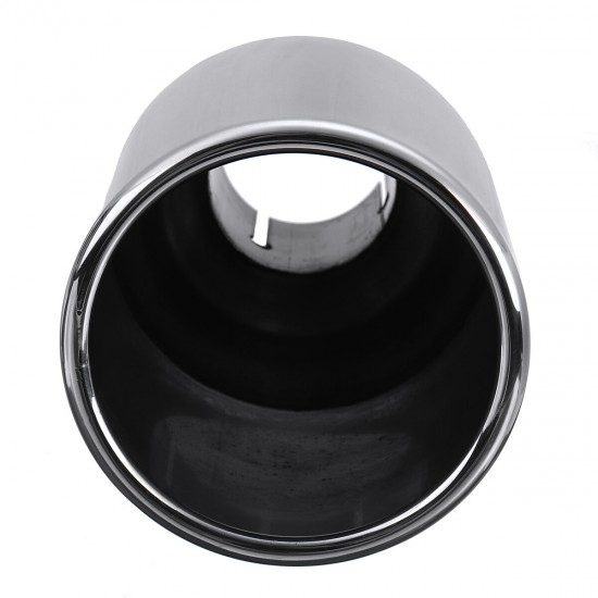 Universal 54MM Inlet 102MM Outlet Stainless Steel Car Rear Exhaust Tip Pipe Muffler Adapter Reducer Connector