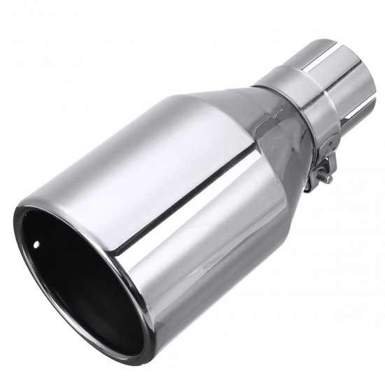 Universal 54MM Inlet 102MM Outlet Stainless Steel Car Rear Exhaust Tip Pipe Muffler Adapter Reducer Connector Universal 54MM Inlet 102MM Outlet Stainless Steel Car Rear Exhaust Tip Pipe Muffler Adapter Reducer Connector